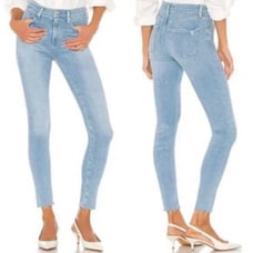 Agolde Raw Hem Skinny Jeans Size 28