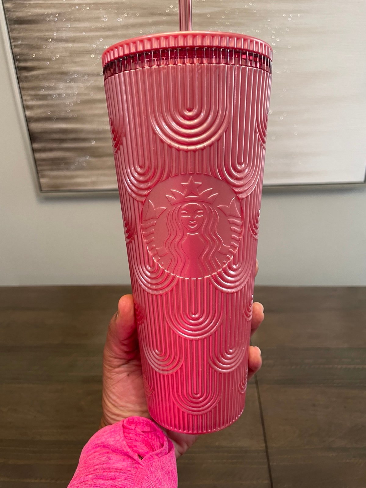 NWT Starbucks pink mermaid tumbler