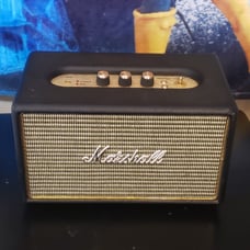 Marshall Acton 1 Bluetooth Home Speaker, Black/gold