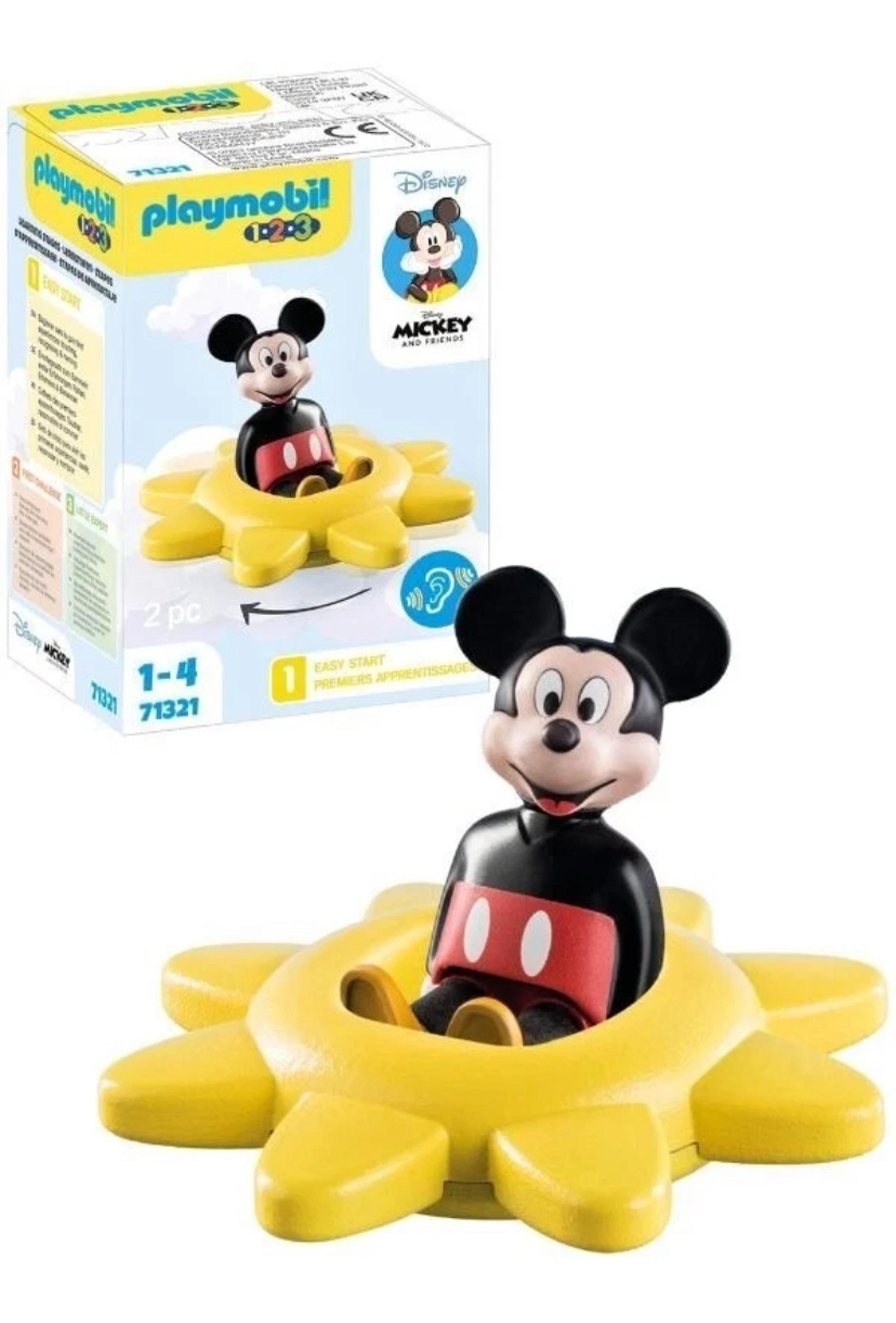 PLAYMOBIL #71321 Disney Mickey's Spinning Sun with Rattle Feature