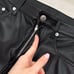 Nanushka Vinni Straight Leg Vegan Faux-Leather Ankle Pants in Black Women's Sz S