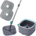 Mop and Bucket System, Includes Square Spin Mop