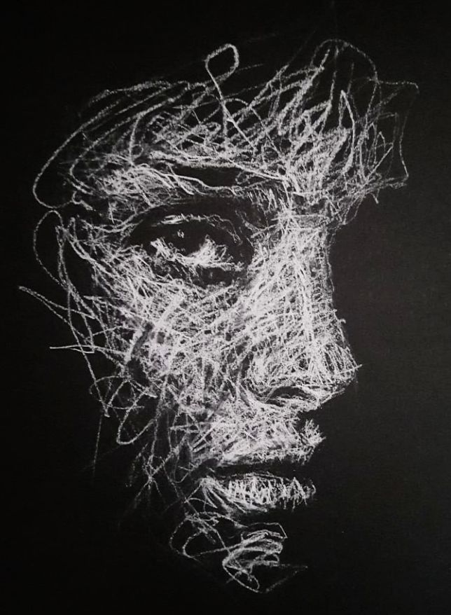Unique hand drawn portraits