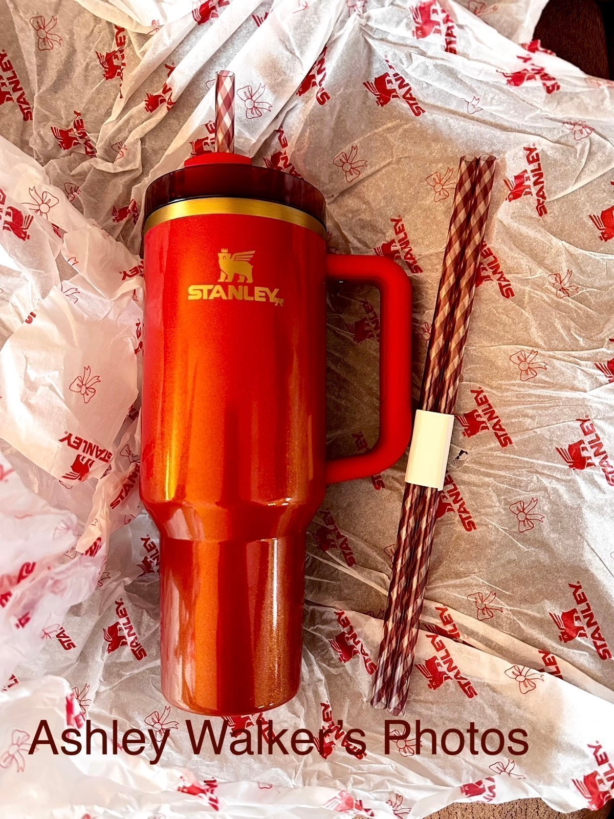 Stanley Scarlet Tinsel Quencher