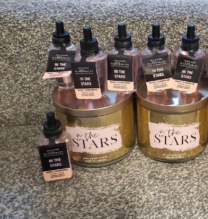 In the stars candles and wallflowers