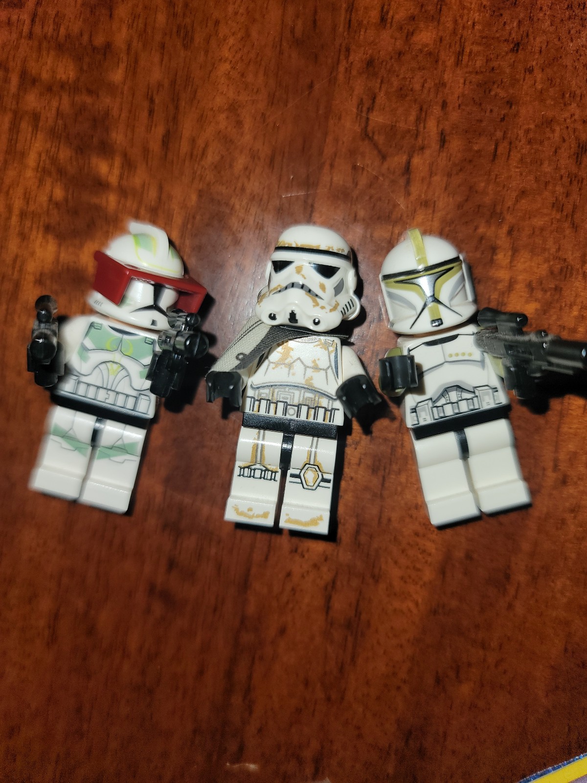 LEGO Star Wars Clone Commanders minifigures