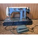 Vintage Precision Built Sewing Machine Sewmor W/ Foot Pedal & Case