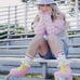 Impala inline skates. Pink and yellow size 5