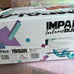 Impala inline skates. Pink and yellow size 5