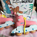 Impala inline skates. Pink and yellow size 5