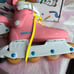 Impala inline skates. Pink and yellow size 5