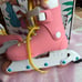 Impala inline skates. Pink and yellow size 5
