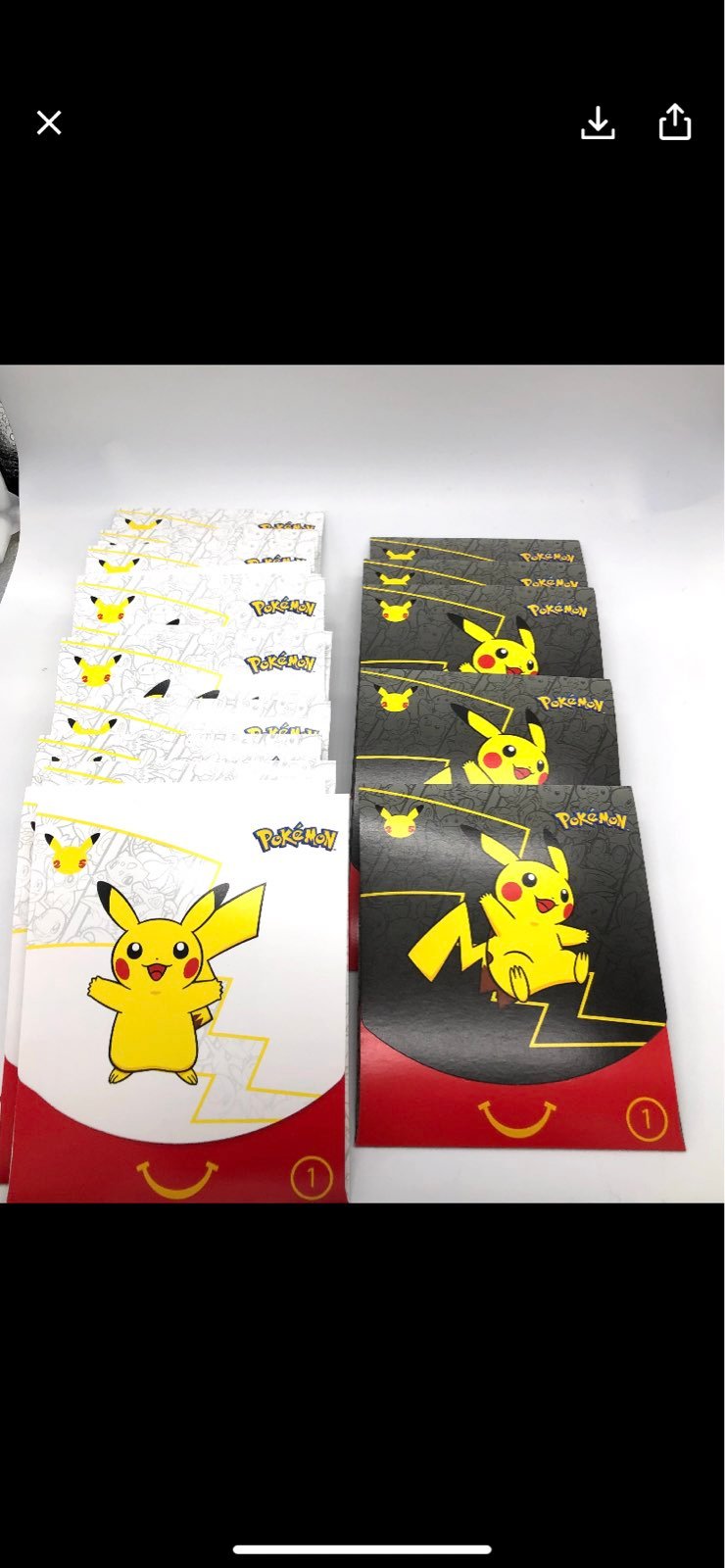 mcdonalds Pokemon cards