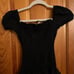 Caroline Constas Black Eyelet Dress