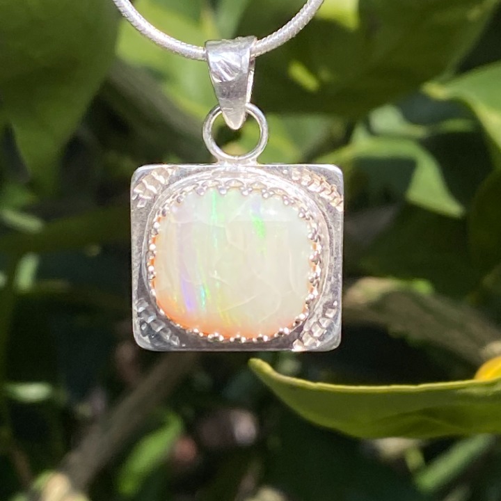 Opal Fire color Pendant