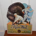 Ken-Weld Brand Lou Gehrig Cardboard Baseball Glove Advertising Sign