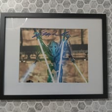 Star wars general grevious photo signed by Mathew wood