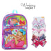 jojo siwa backpack + 6 Pc Set Of Bows