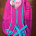 jojo siwa backpack + 6 Pc Set Of Bows