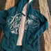 Fox Racing hoodie jacket sherling size small