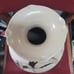 Art Pottery 16.5 Earthtones Vase Signed Steve Burrow 1990 Tan Cream Black