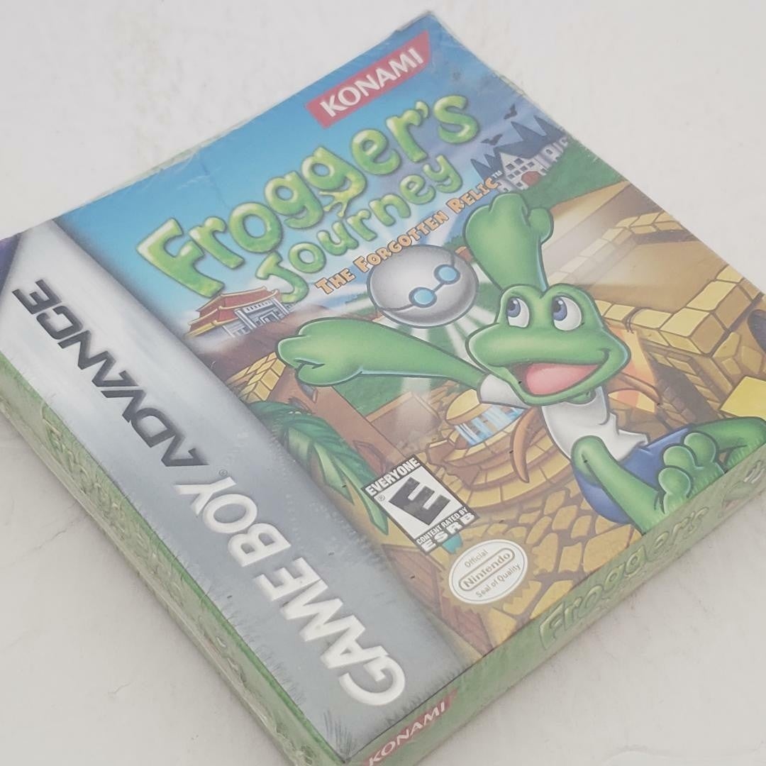 Frogger's Journey The Forgotten Relic Nintendo Game Boy Advance 2003 New Crushed