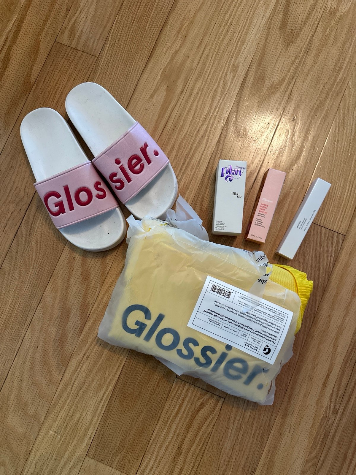 Glossier items