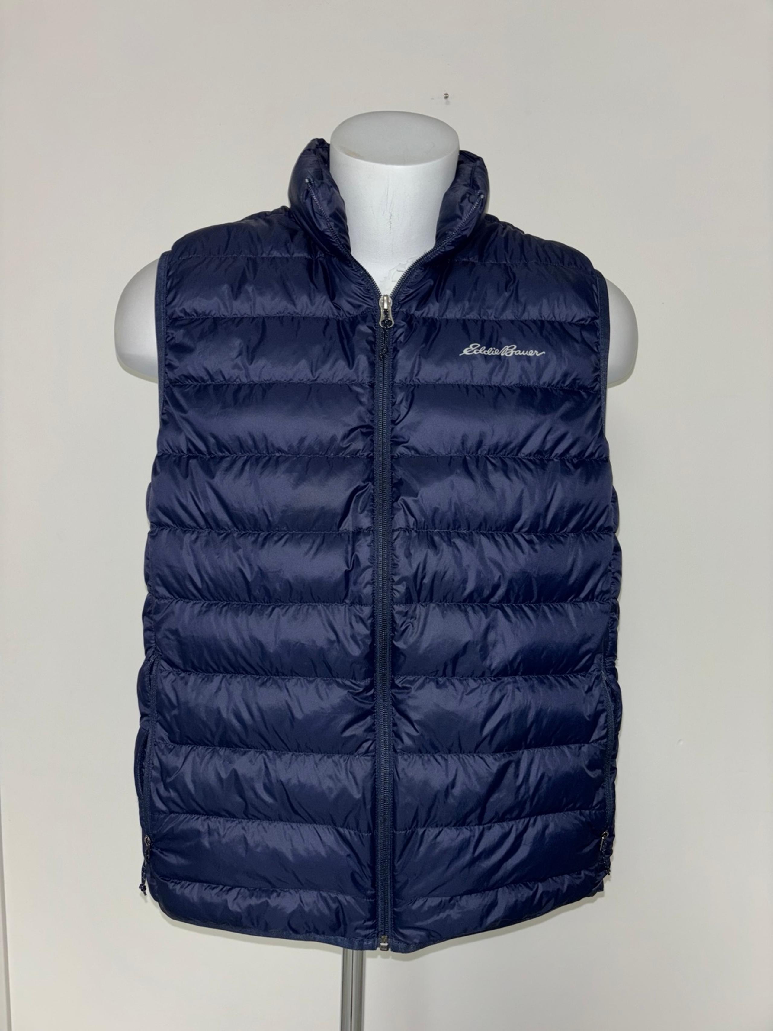 Eddie Bauer EB650 Down lightweight men’s vest size large great condition