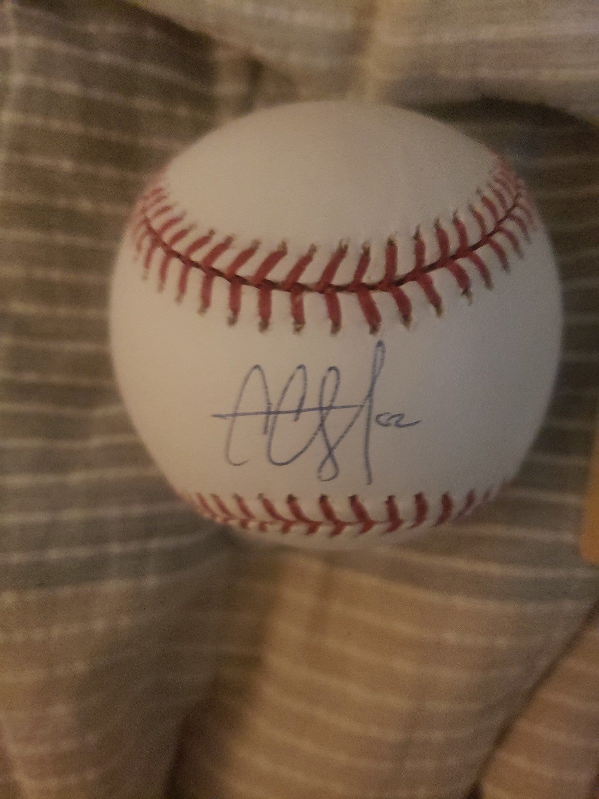 CC Sabathia Signed Base Ball