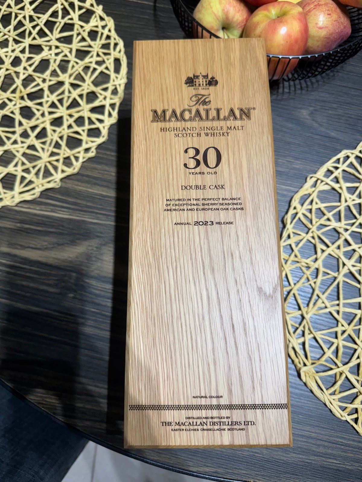Macallan 30 Wood Box