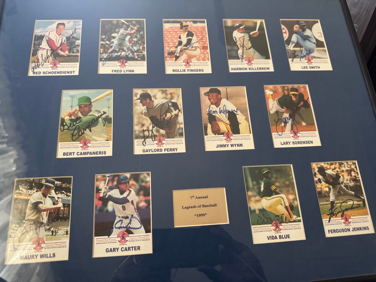 1999 Campbells Alumni Baseball plaque