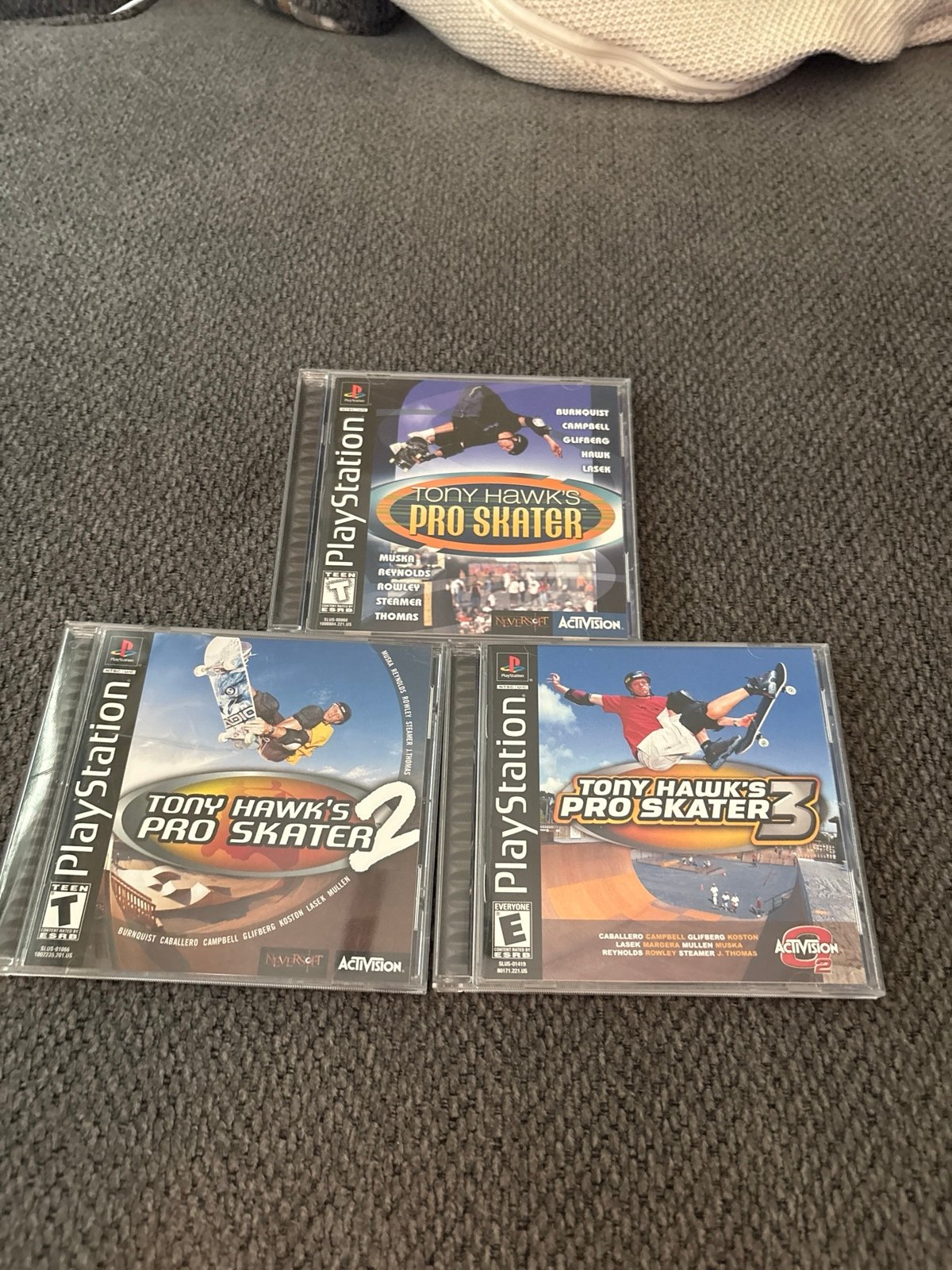 Tony Hawk’s Pro Skater 1 2 3 for PlayStation 1