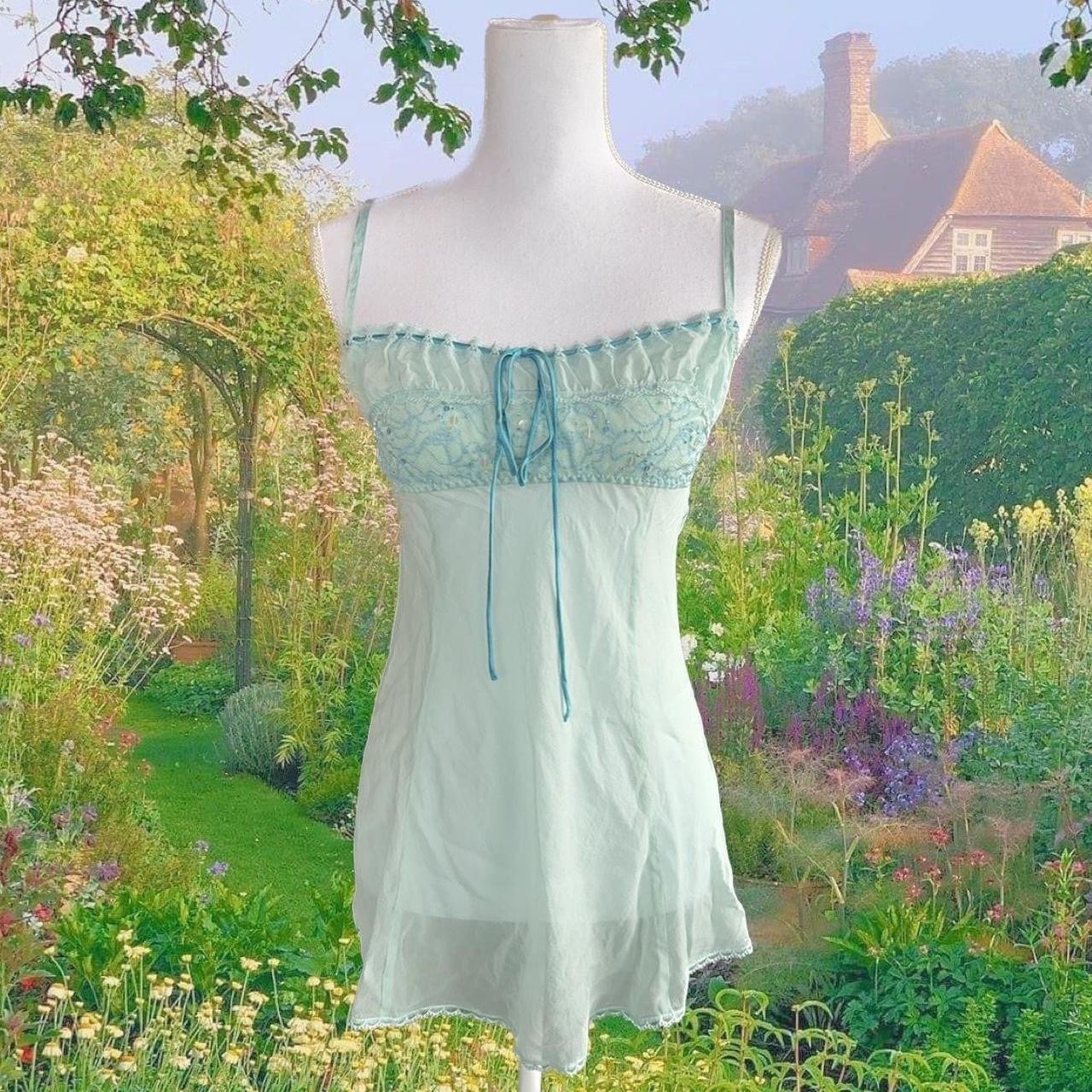 Vintage Victoria’s Secret Milkmaid Silk Chemise NWT