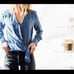 NWT Rag & Bone Felix Stripe Popover/ Blue Multi