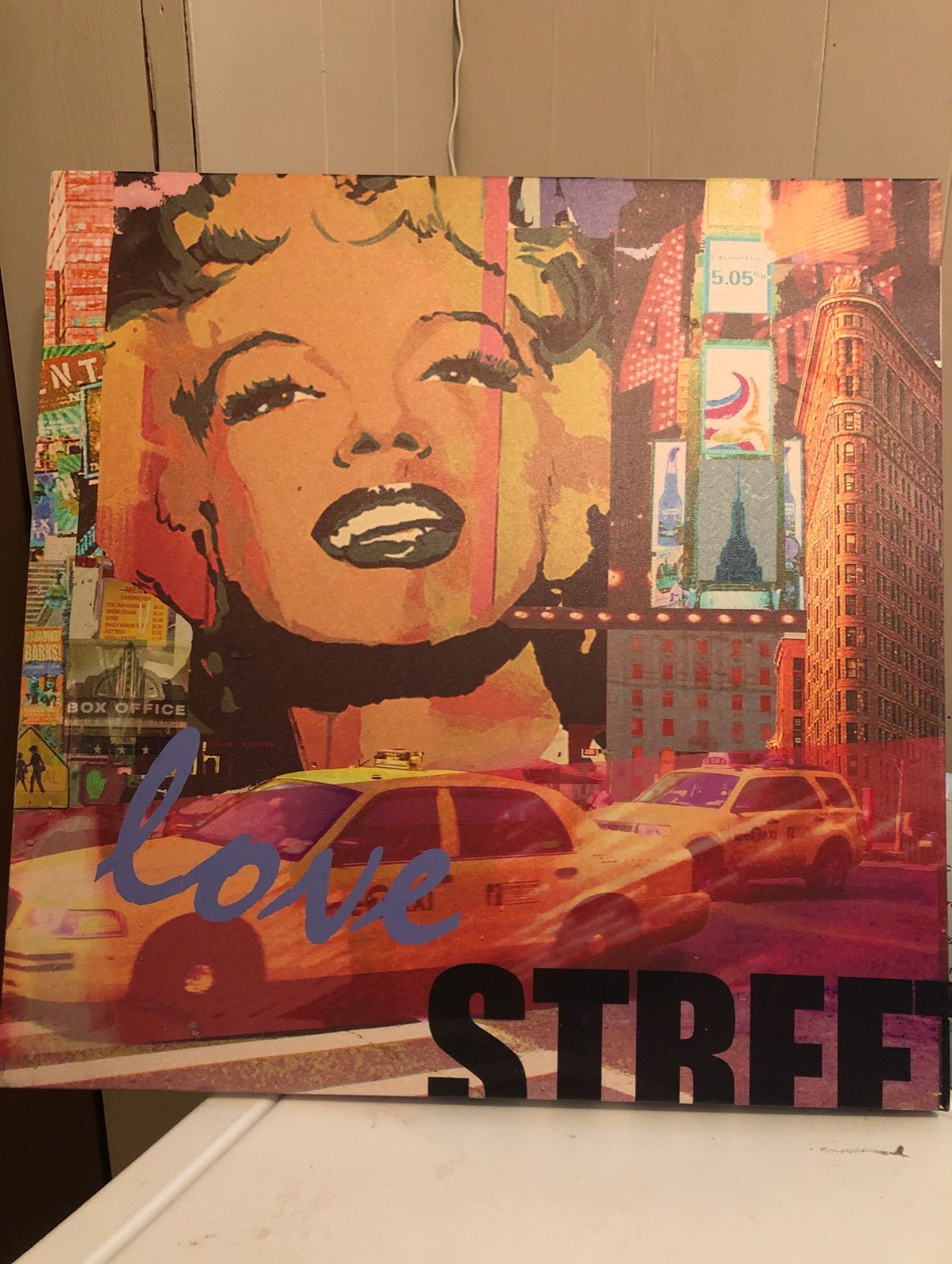 Marilyn Monroe painting