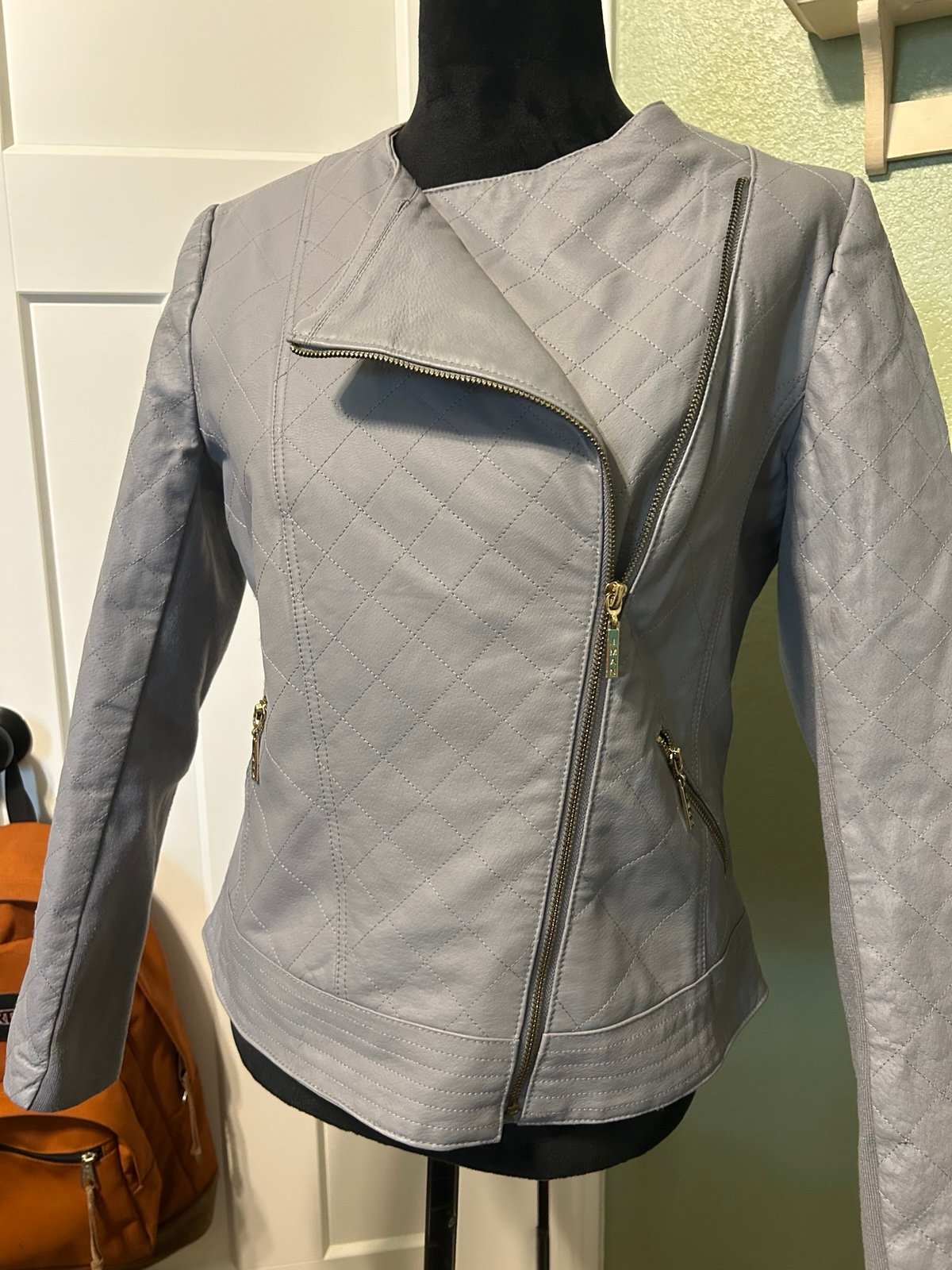 Leather moto Jacket