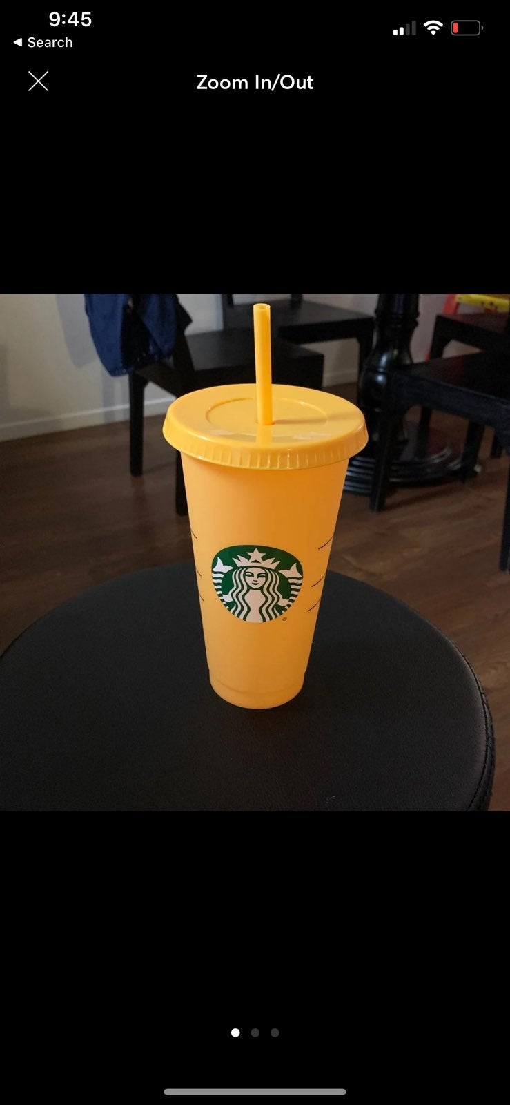 reusable Starbucks cold cup