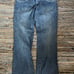 VTG Arizona Jeans Co Y2K Rectangular Patch Diagonal Opening Front Pockets & Flap