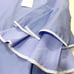English Factory blue ruffle sleeve dress