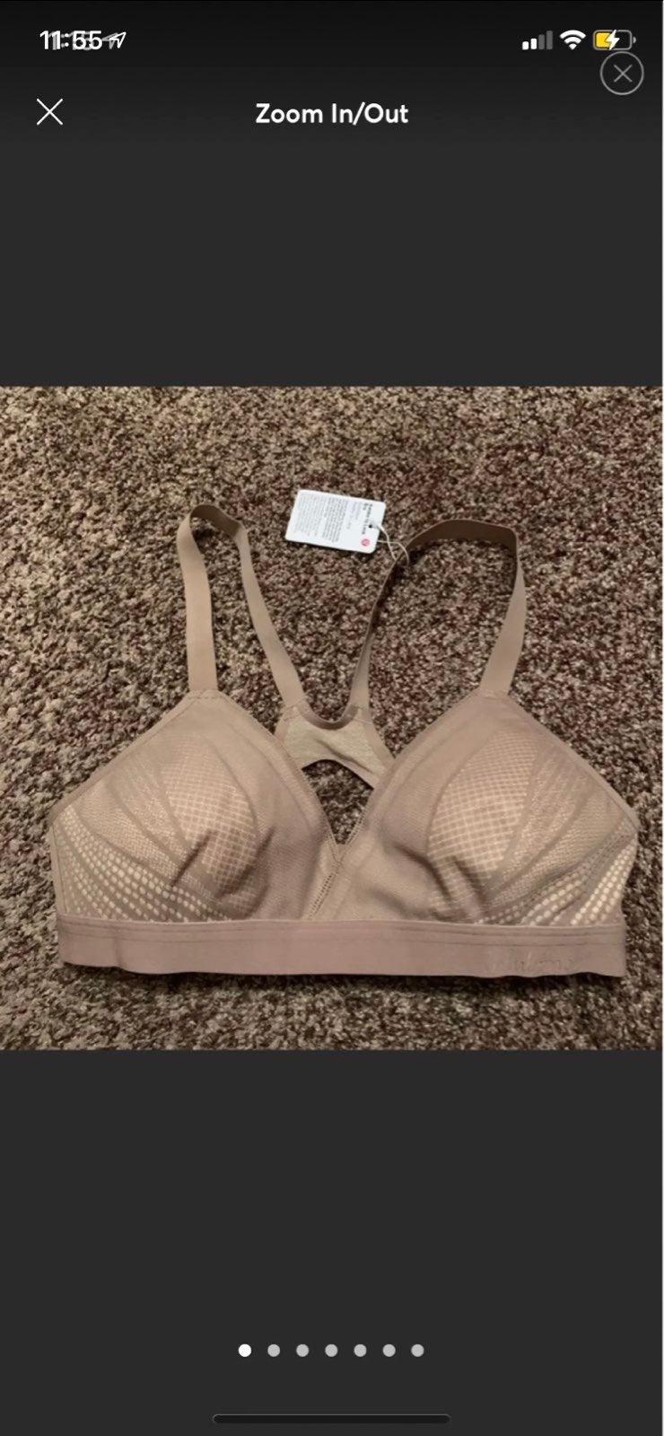 nwt lululemon awake to lace bra