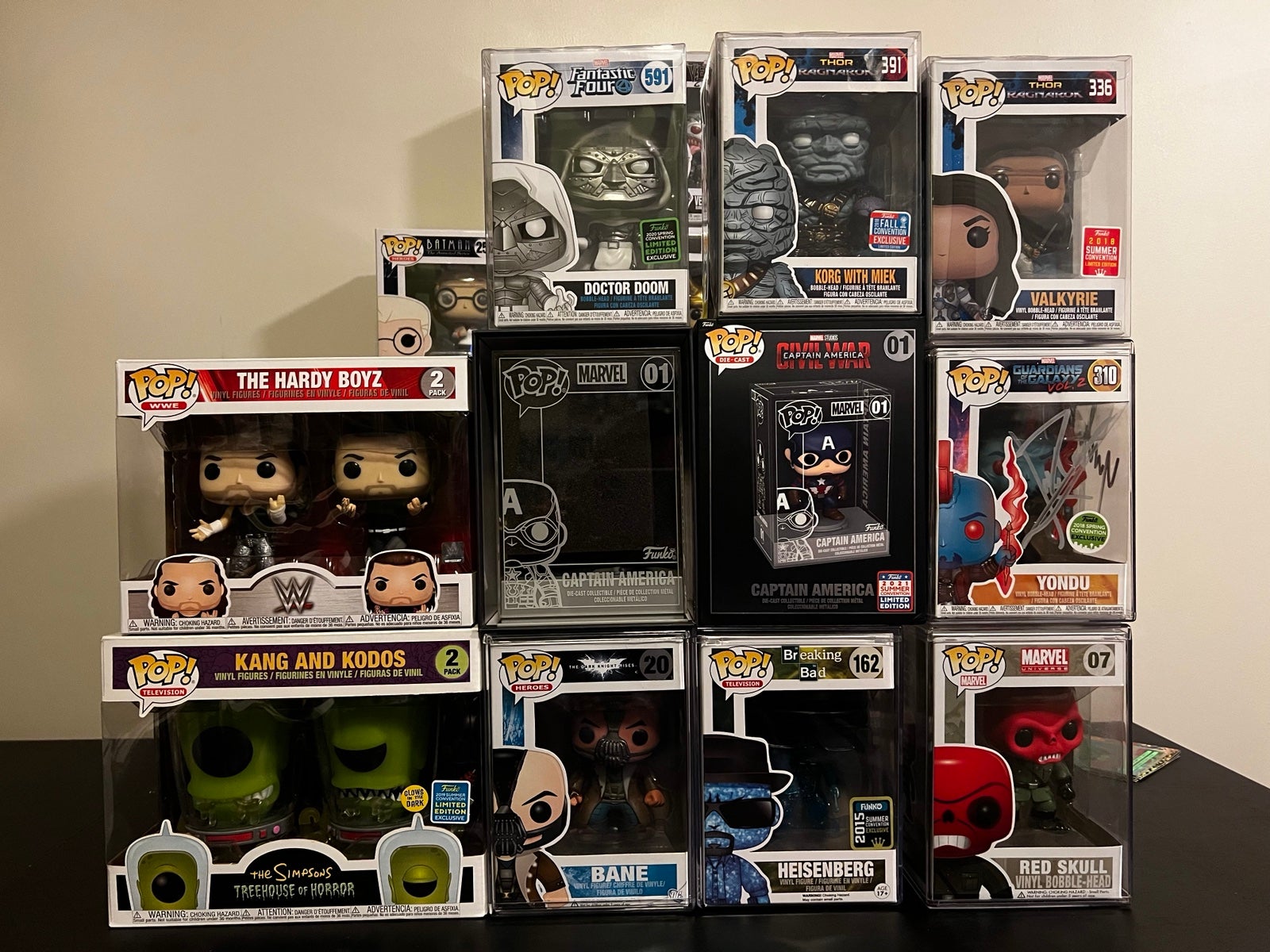 Funko Pop lot. Marvel, anime, wwe etc