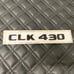 BRAND NEW 3D Adhesive CLK 430 Gloss Black Badge Emblem fits Mercedes Benz CLK430