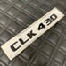 BRAND NEW 3D Adhesive CLK 430 Gloss Black Badge Emblem fits Mercedes Benz CLK430