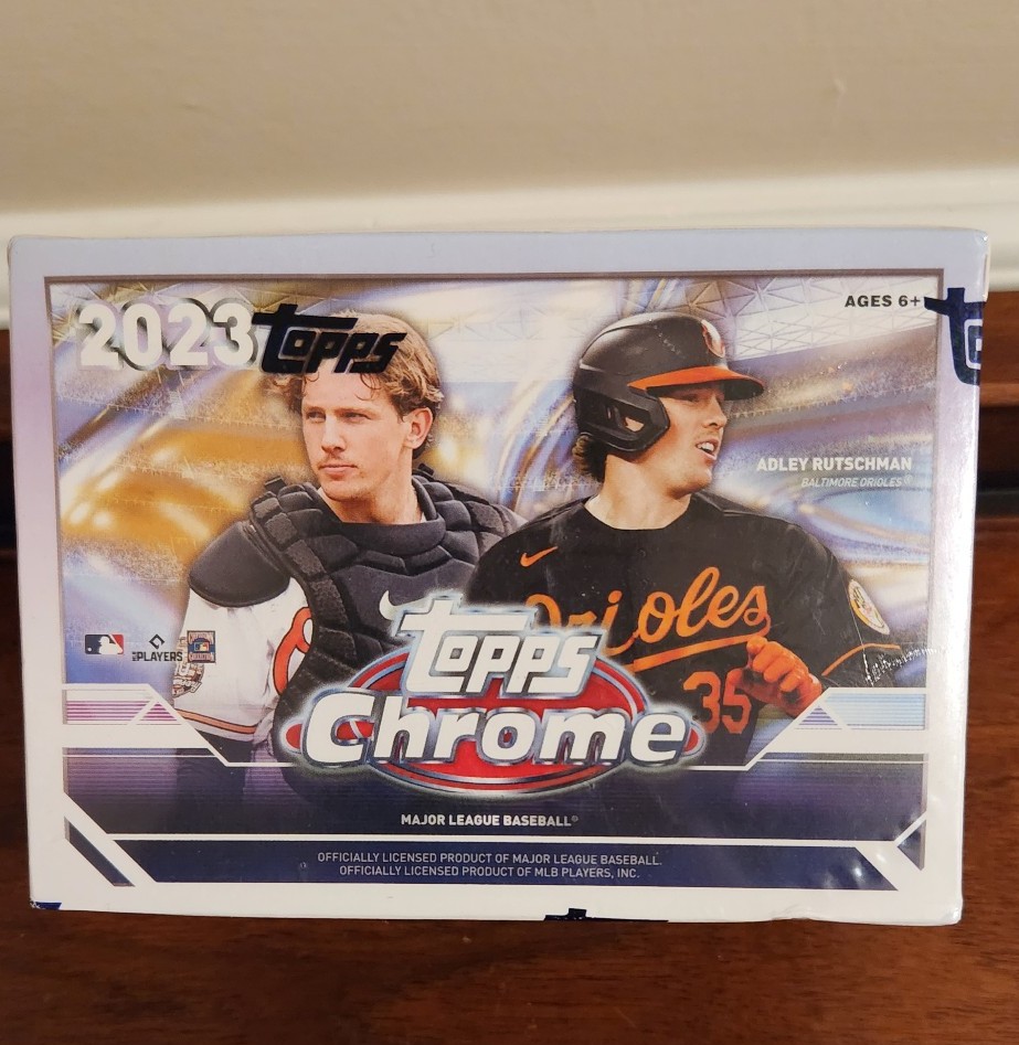 2023 topps chrome sealed blaster box