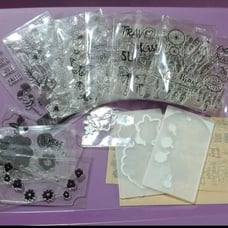 Silicone Stamp & Embossing Lot
