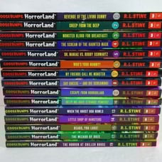 Goosebumps Horrorland by R.L. Stine book lot of 15
