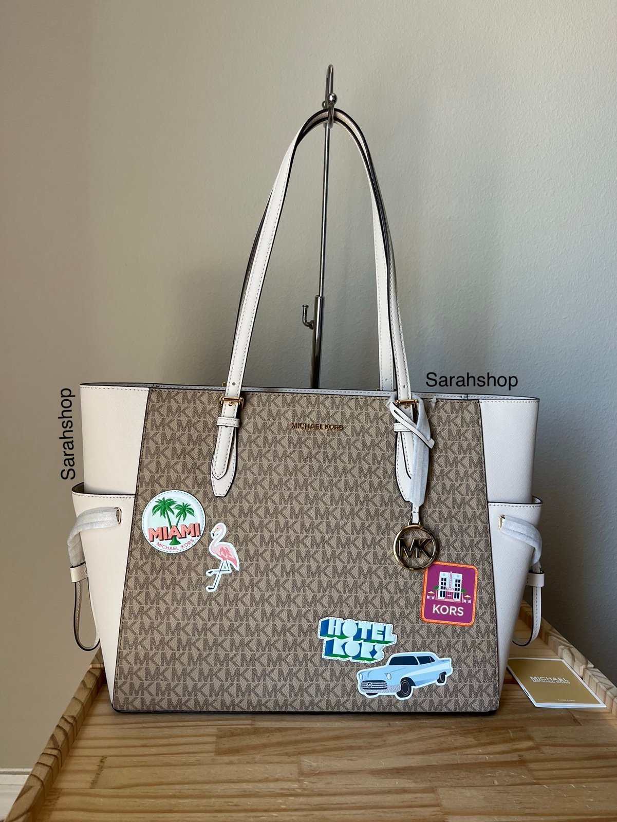 Michael Kors Gilly large drawstring travel tote