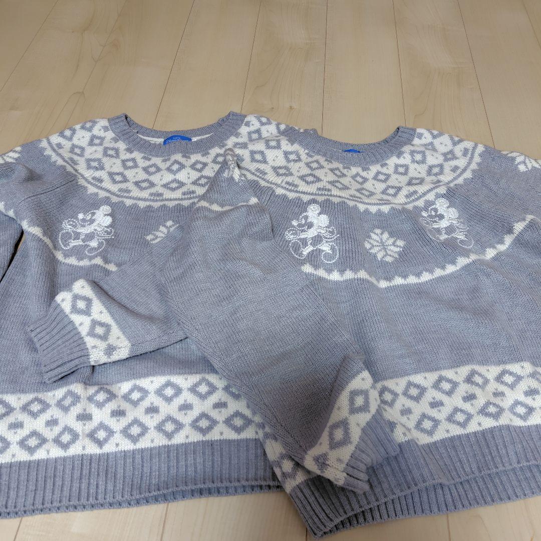 Disney Knit Sweater Two-Piece Set L/M Size