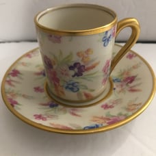 Vintage Demi-tasse cup and saucer set