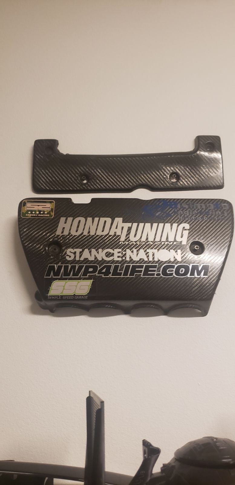 Password Jdm Carbon Fiber manifold and spark plug covers